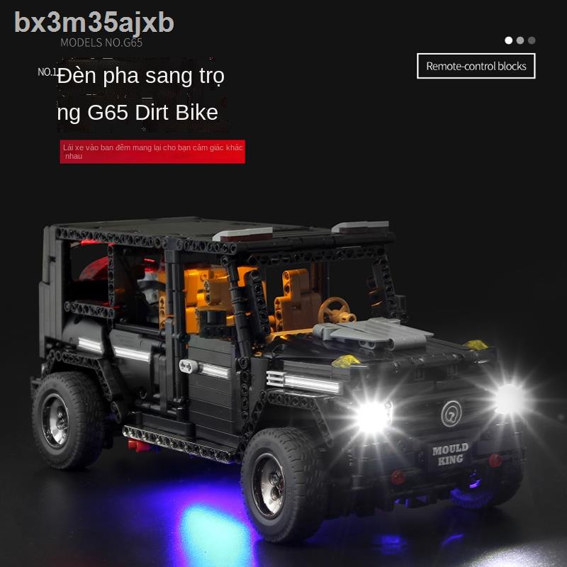 ⊙ ✹ LEGO Mercedes-Benz big g off-road xe điện điều khiển từ xa moc khối xây dựng ô tô g63 người lớn mô hì