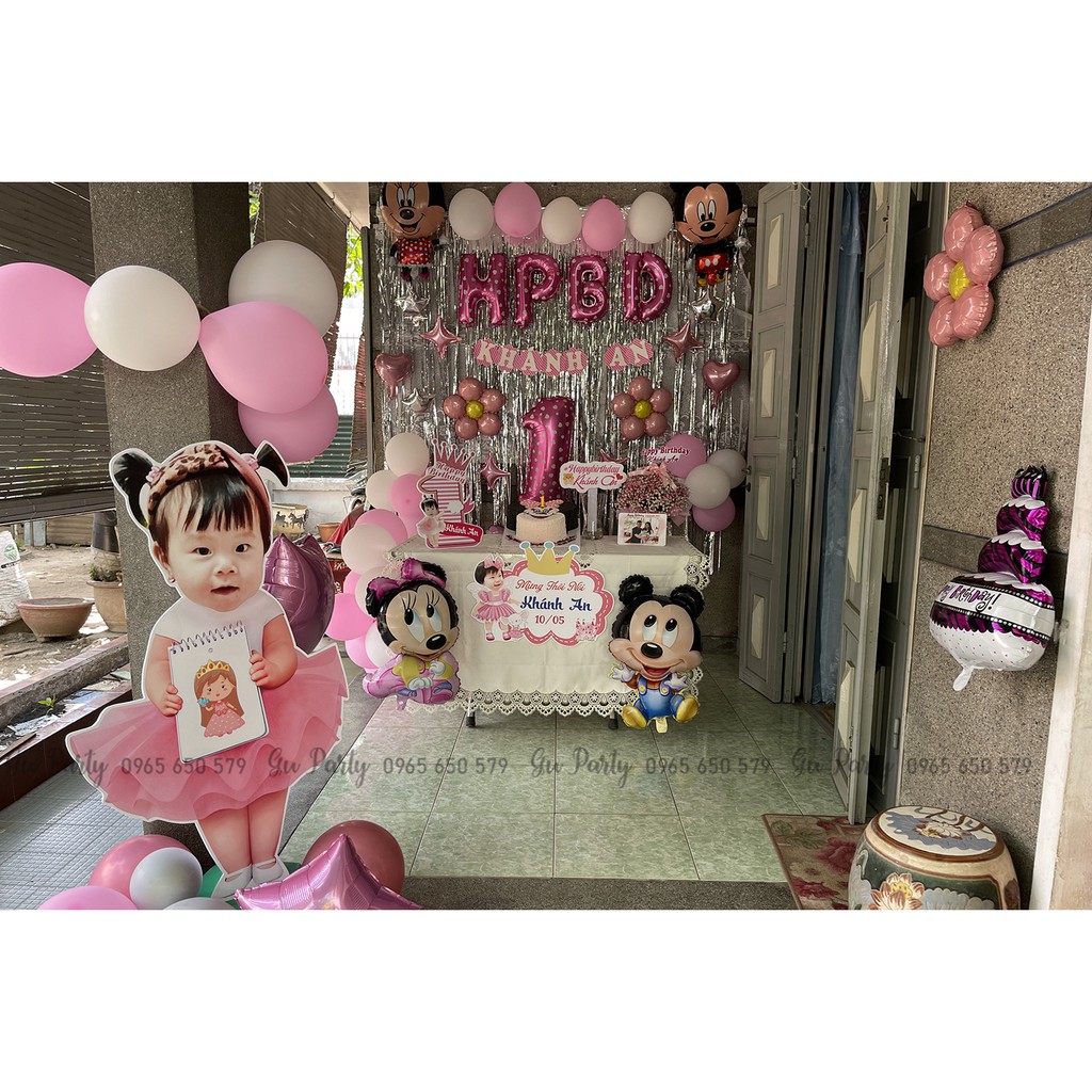 Chibi Sinh Nhật Cho Bé Size Lớn 70cm 80cm