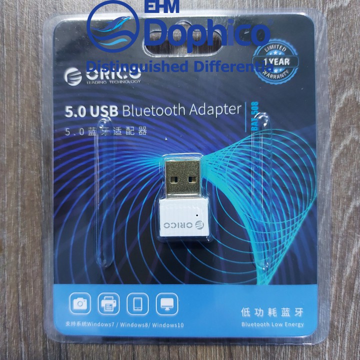 USB Bluetooth 5.0 Orico BTA-508 – Chính Hãng Orico – Hỗ trợ máy tính kết nối Bluetooth với các thiết bị khác