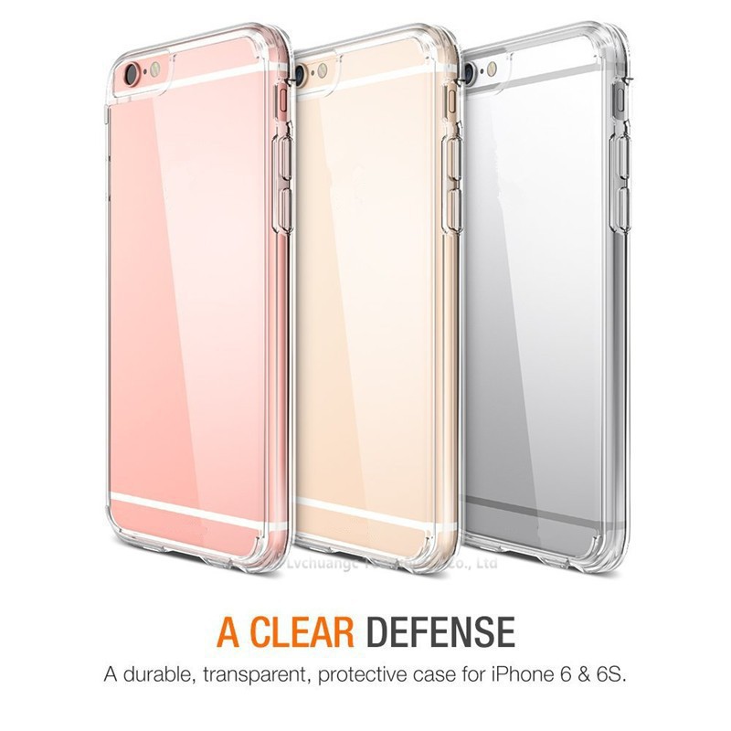 Ốp điện thoại TPU Silicone trong suốt đẹp mắt cho iPhone 4/4s/5/5s/SE/5C/6/6S/6+/6S+/7/8/7+/8+