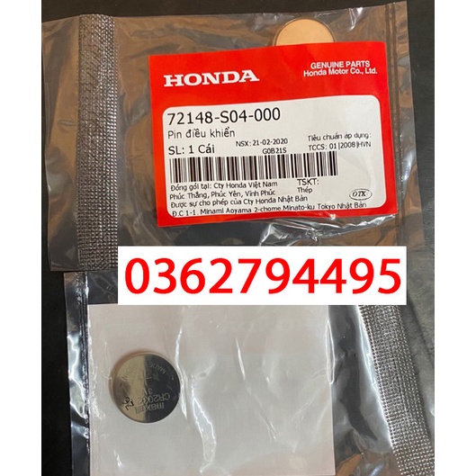 Pin Chìa Khoá Điều Khiển Smartkey Chính Hãng Honda