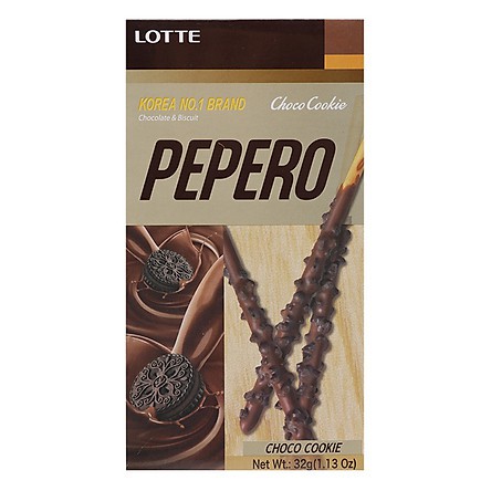 [6 Vị] Bánh Que Phủ Socola Lotte Pepero Hộp 47gr - Hàn Quốc