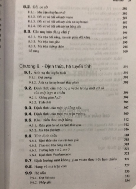 Sách - Giáo trình Toán Tập 5: Đại số 1