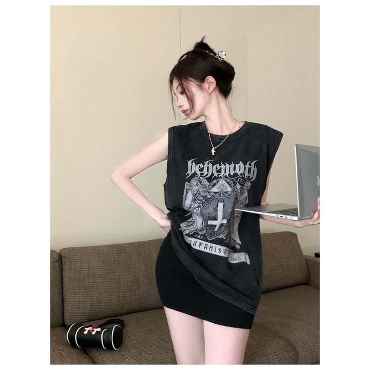 Áo Thun Nữ Cộc Tay Cổ Tròn Form Rộng Thời Trang Hàn