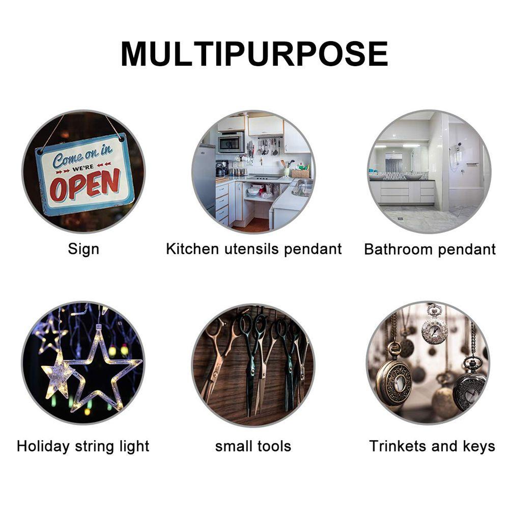 Móc Treo Đồ Dán Tường / Kính Cửa Sổ Tự Dính Trang Trí Nhà Bếp