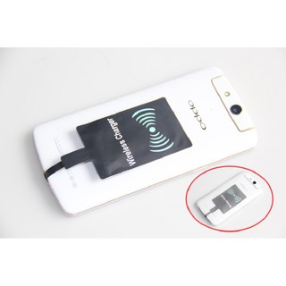 Micro USB Qi Bộ sạc không dây Bộ chuyển đổi Bộ tiếp nhận cuộn dây cho Android