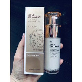 (CHÍNH HÃNG) Kem Nền Gold Collagen The Face Shop