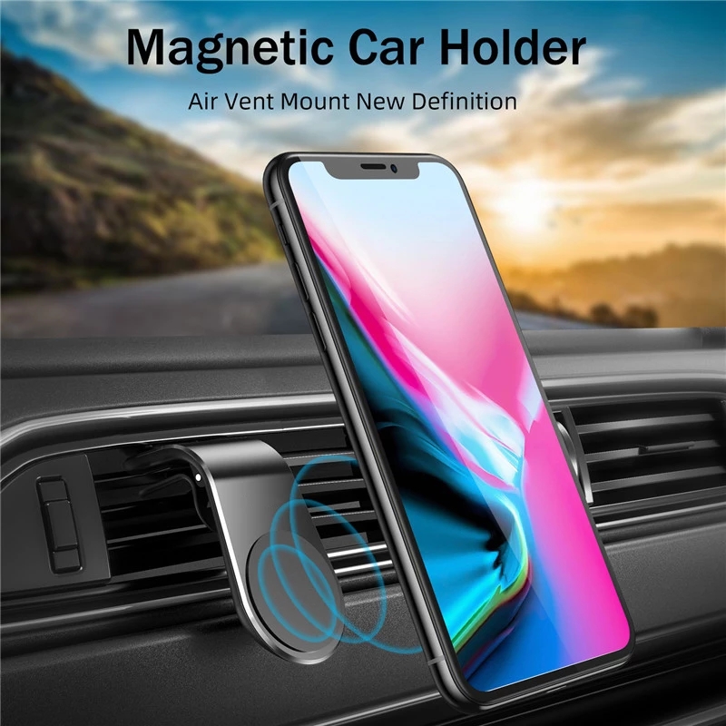 Giá đỡ điện thoại Suntaiho từ tính kẹp lỗ thông gió/GPS xe hơi cho Iphone 11/Samsung S10 S9