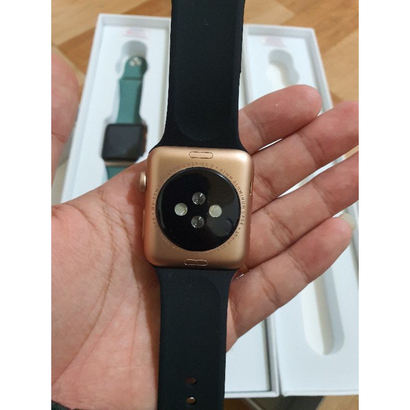 (CHÍNH HÃNG) apple watch series 3 nhôm 38 42 gps (Tặng dây sạc zin và dây đeo caosu)