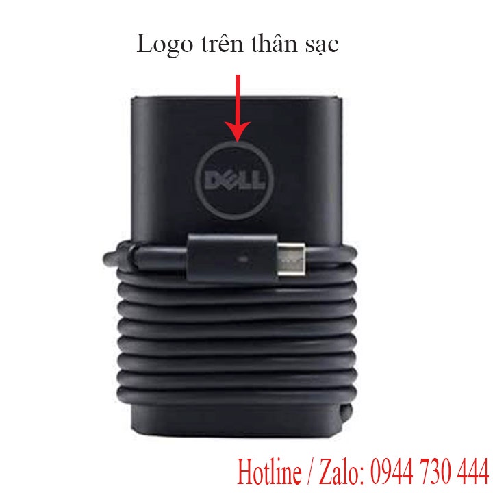 Sạc laptop Dell XPS 12 9250 XPS 9365 65W chân usb type C chính hãng