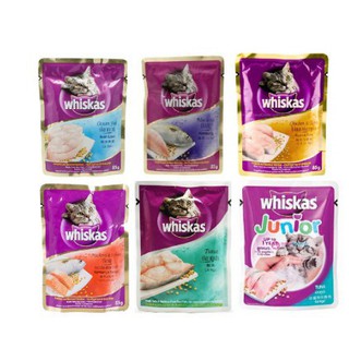 24 gói mix vị pate cho mèo whiskas 85g