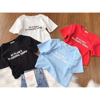 Áo Croptop MY PILLOW ĐỎ