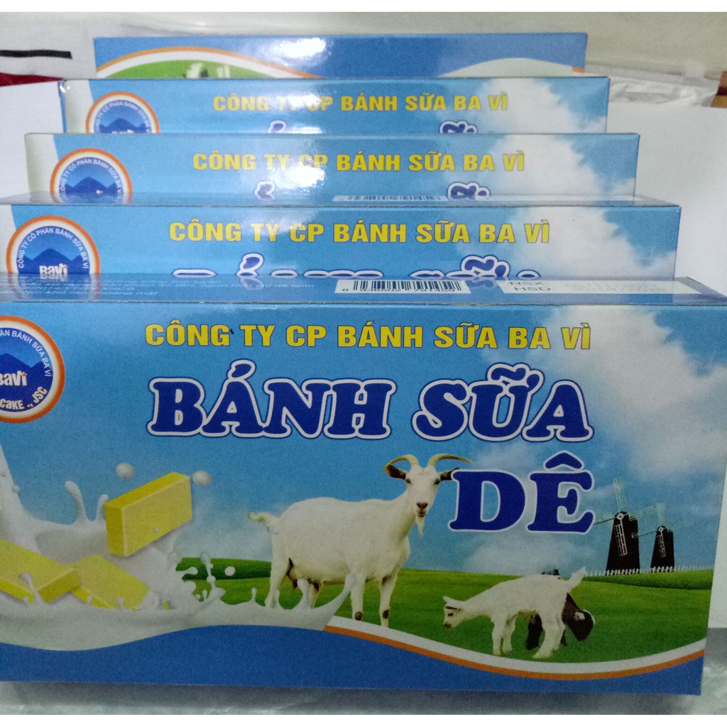 Combo 5 hộp bánh sữa dê Ba Vì (loại ngon đăc biệt)