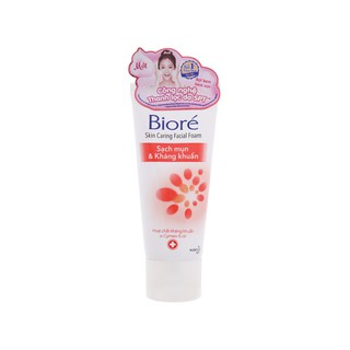 Sữa rửa mặt Bioré sạch mụn kháng khuẩn 50g
