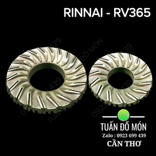 Mân/hâm sen chia lửa [ TO và BÉ ] bếp gas rinnai RV-365 phụ tùng linh kiện chính hãng