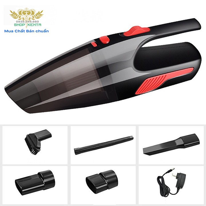 MÁY HÚT BỤI Ô TÔ - Cầm tay - Không dây 120W - Hàng cao cấp loại xịn - Bảo hành 6 tháng