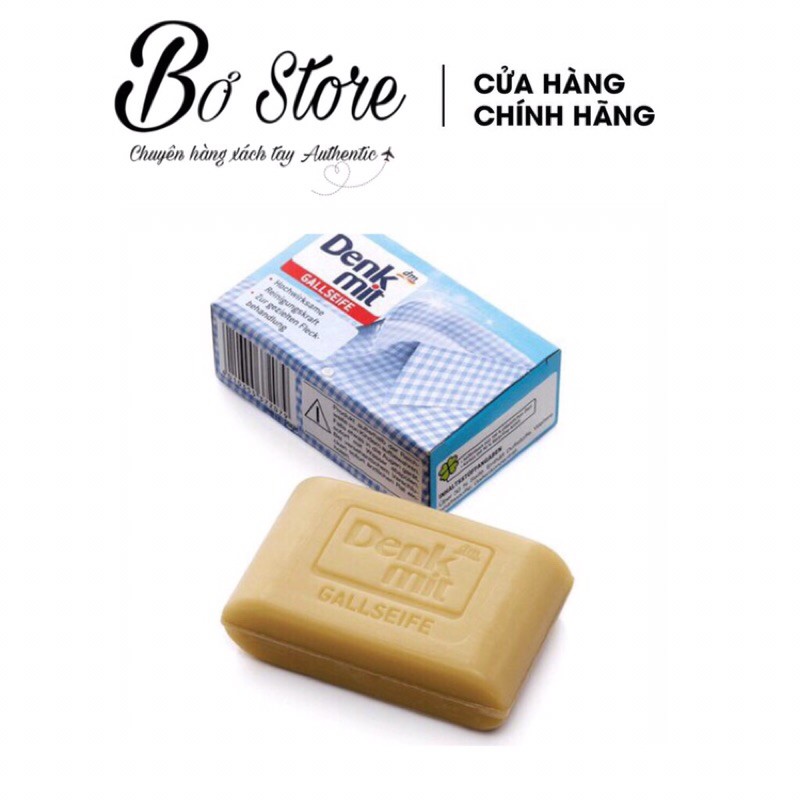 Bánh xà phòng làm sạch cổ áo Denkmit Đức 100g