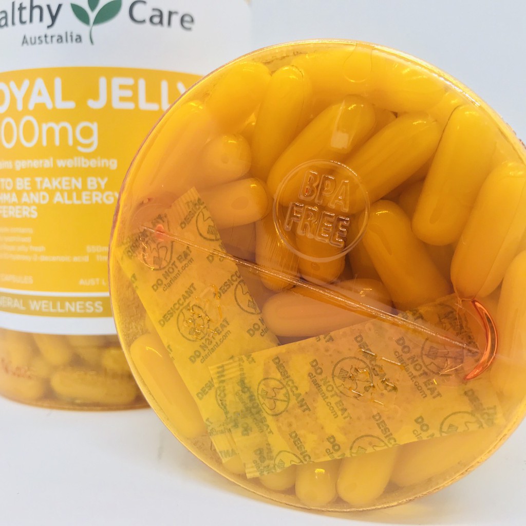 Sữa Ong Chúa Healthy Care Royal Jelly 365 Viên - Mẫu mới