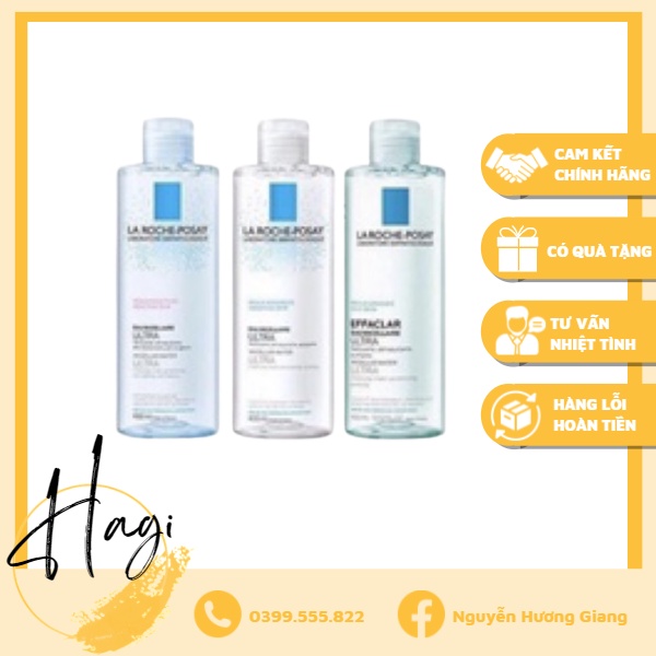 Nước tẩy trang La Roche Posay 400ml - Guu