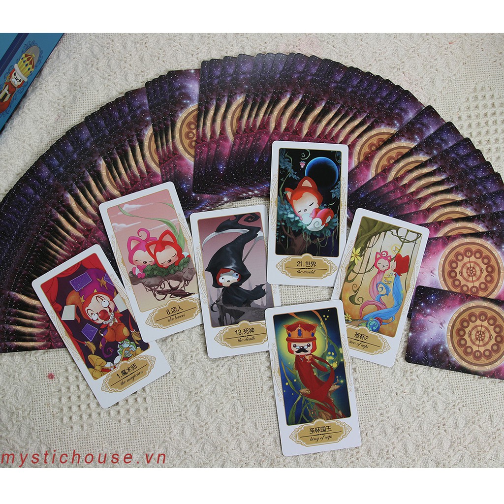 Bộ Bài Ali Fox Tarot (Mystic House Tarot Shop)