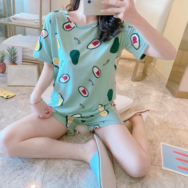 BỘ NGỦ ĐÙI HOẠ TIẾT COTTON MỀM MÁT