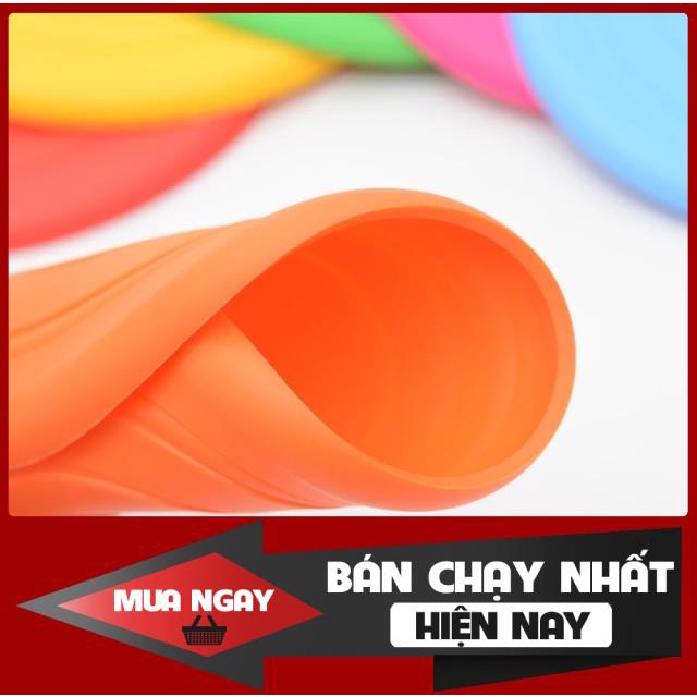[❌GIÁ SỈ❌] Đồ chơi đĩa bay nhựa dẻo cho chó chất liệu nhựa TPR an toàn 0 ❤️