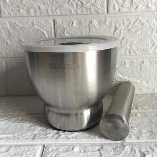 Bộ cối, chày inox sus 304