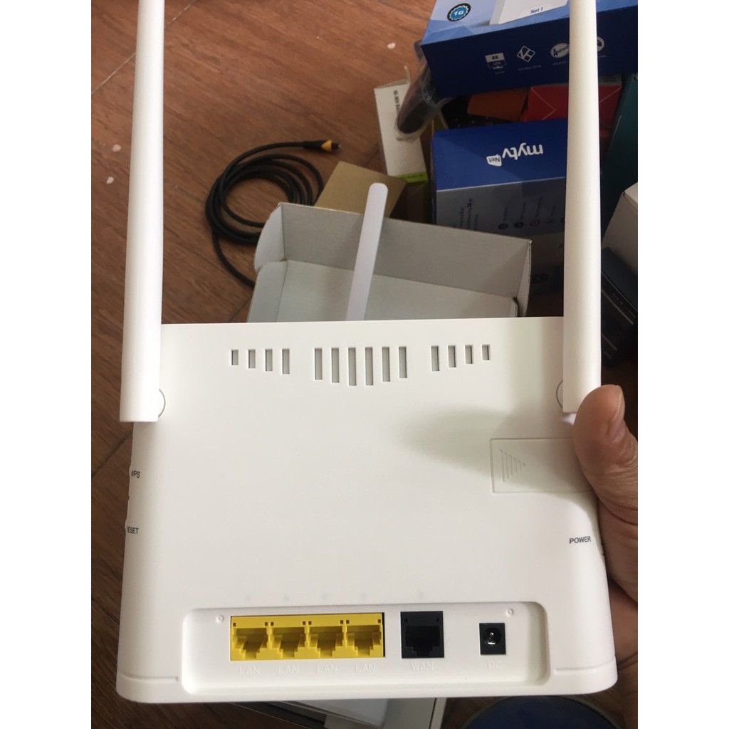 Bộ phát wifi 3g/4g ZTE RS09 Tốc độ 300Mbps, hỗ trợ 4 cổng lan. | WebRaoVat - webraovat.net.vn