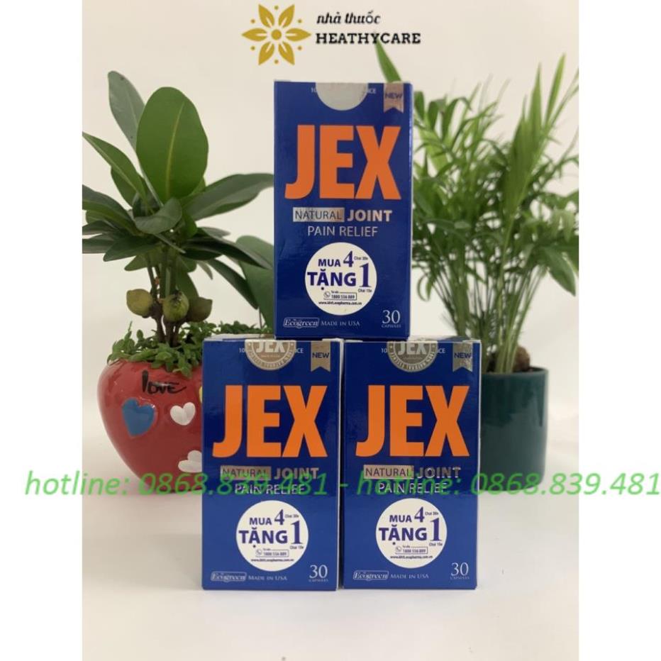 [GIÁ SỐC] Jex Max - Viên uống bổ khớp  - Hộp 30 viên - Có tem tích điểm chính hãng - nhathuochealthy