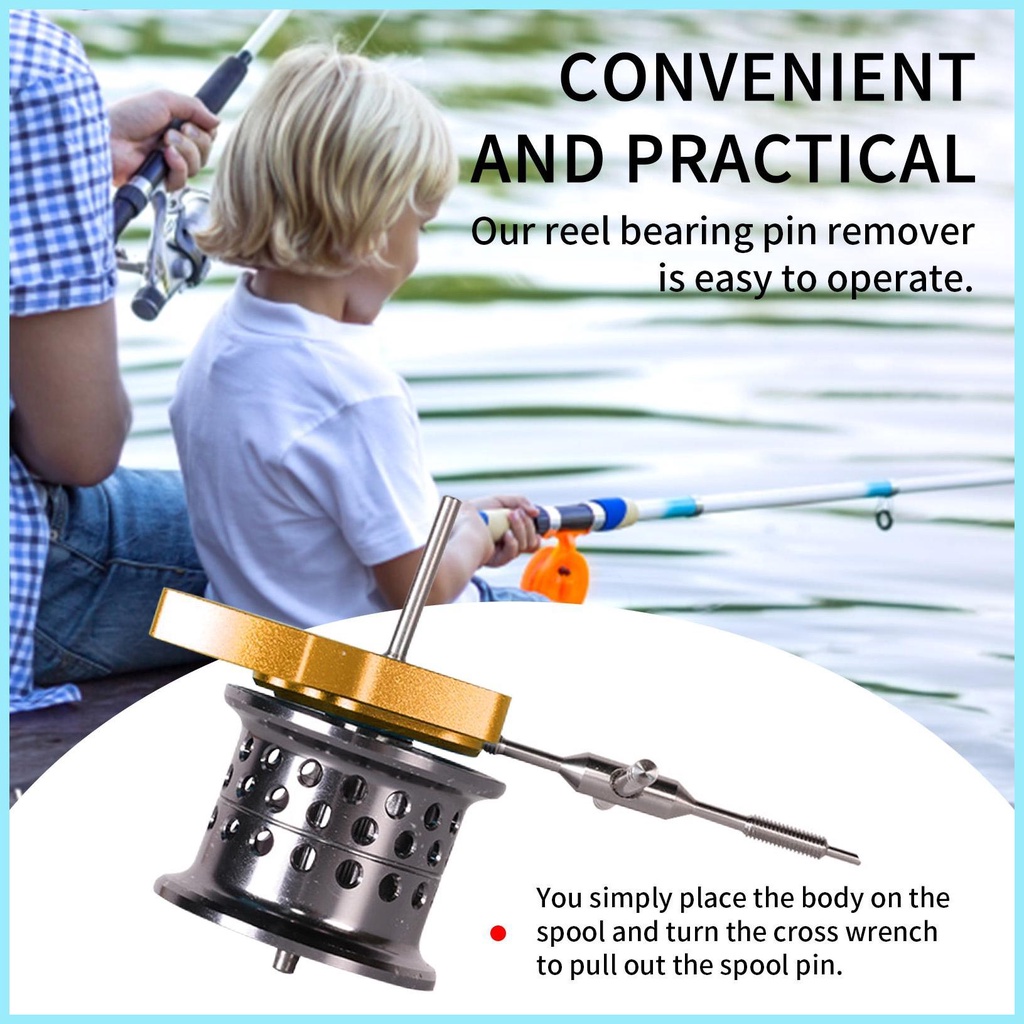 Dụng Cụ Sửa Chữa Cuộn Dây Câu Cá Bằng Hợp Kim Nhôm