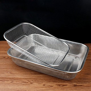 Rổ lưới inox 29x21cm - 1 CÁI