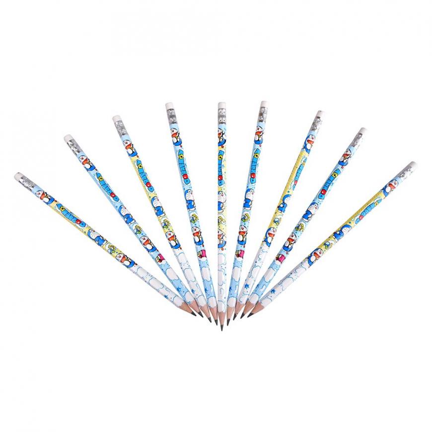 ( 1 Hộp 10 Cây ) Bút Chì Gỗ Doraemon 2B GP09/DO Thiên Long Camshop