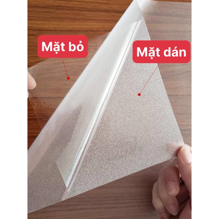 Decal 1m dán kính mờ khổ rộng 45cm  chóng nắng - chống nhìn trộm HOT171