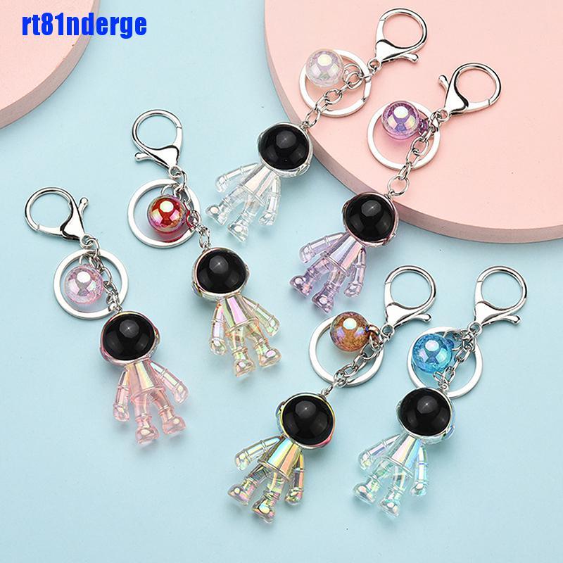 Móc Khóa Acrylic Hình Phi Hành Gia Nhiều Màu Sắc Dễ Thương
