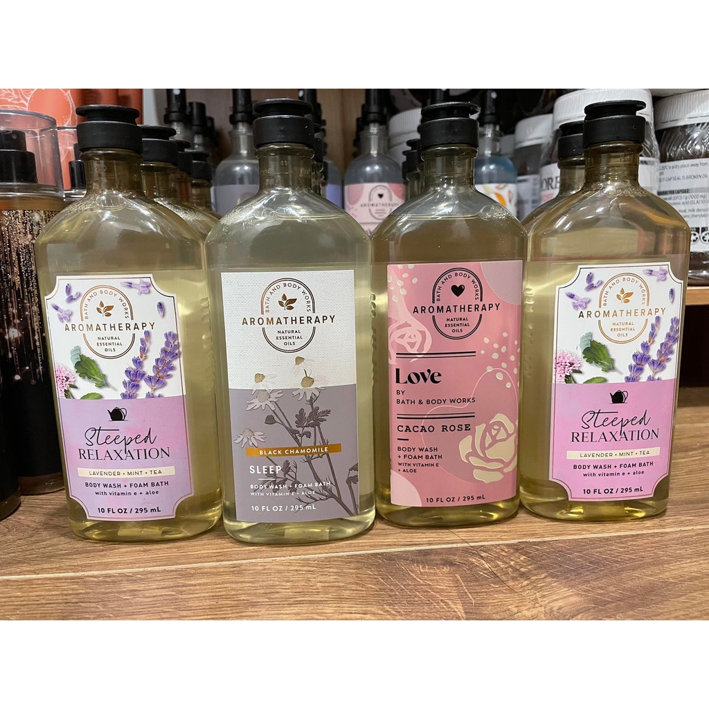 Các dòng sữa tắm 𝑨𝒓𝒐𝒎𝒂𝒕𝒉𝒆𝒓𝒂𝒑𝒉𝒚