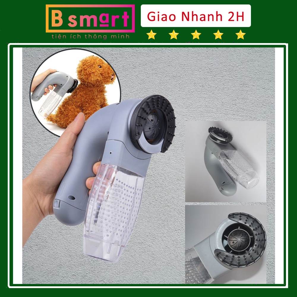 Máy Chải Và Hút Lông Chó Mèo Thông Minh Shed Pal
