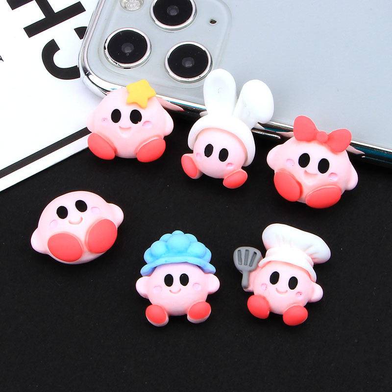 Phụ Kiện Trang Trí Giày Hình Nhân Vật Hoạt Hình Kirby
