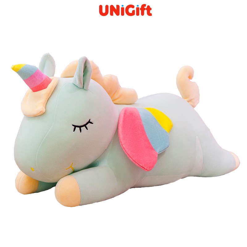 Gấu bông Unicorn kỳ Lân ngựa pony 1 sừng siêu Đáng Yêu