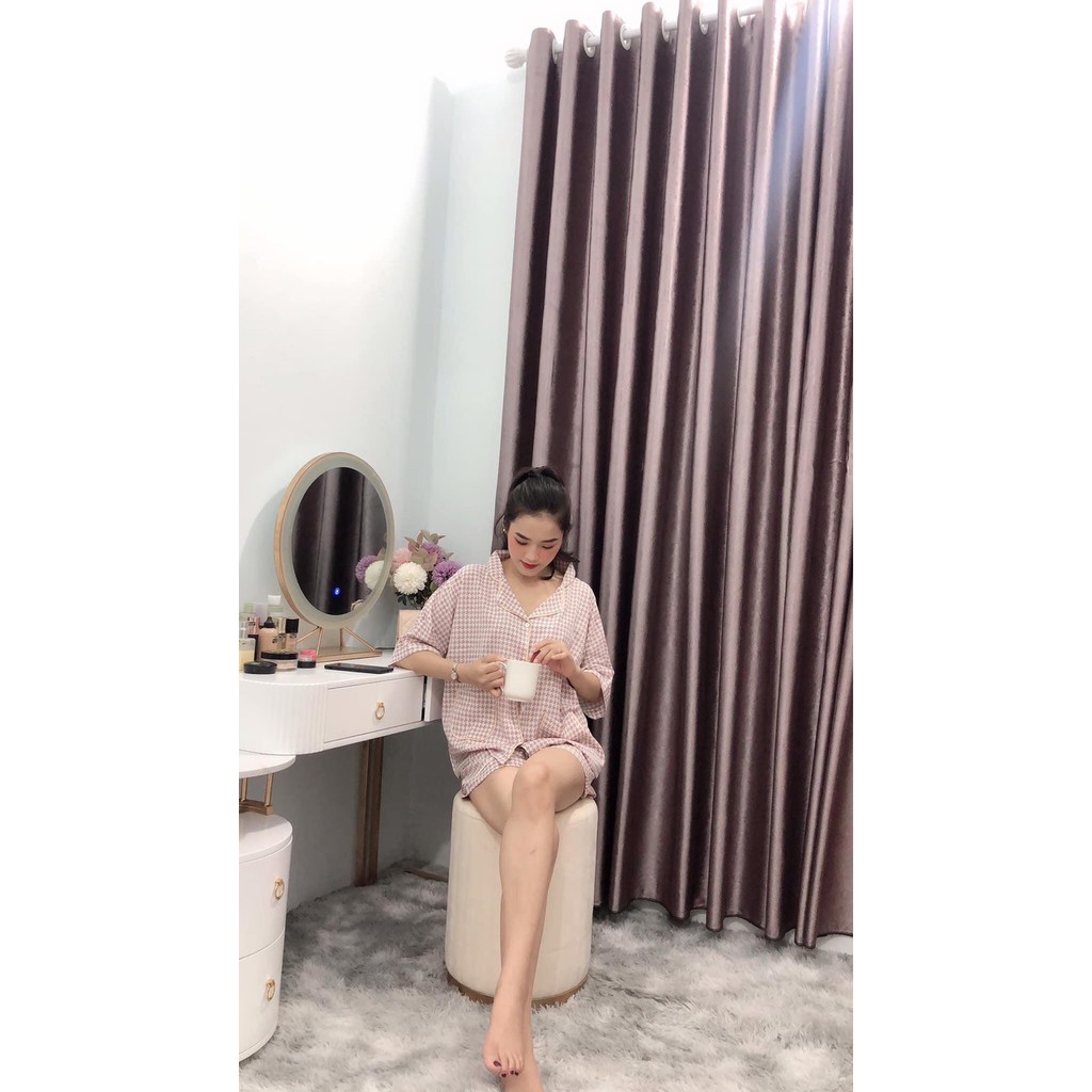 Pijama  lụa mango cánh dơi - Đồ ngủ nữ mango loại 1 cao cấp không nhăn (ẢNH THẬT CỦA SHOP)