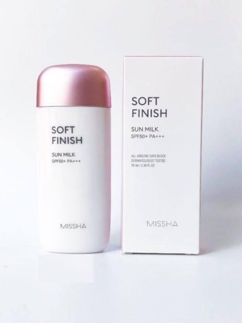 Kem Chống Nắng Missha Soft Finish Sun Milk SPF50+ PA++