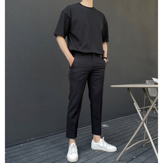 PANTS BASIC - quần tây nam ống ôm "CHUỘT TRẮNG" có big size