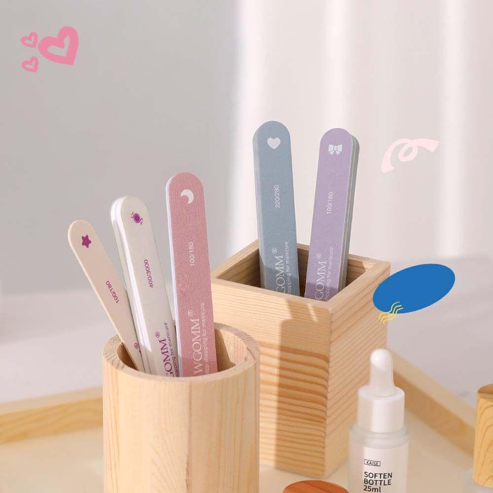 JARRED Cây Dũa Móng Tay Hai Mặt Hình Trái Tim Xinh Xắn