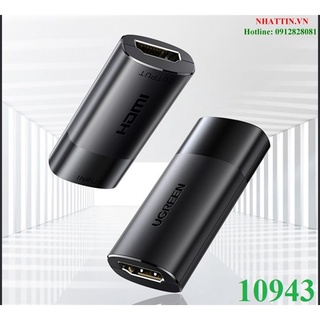 Đầu nối hdmi 2.0 âm-âm extender có chip ugreen 10943 cao cấp