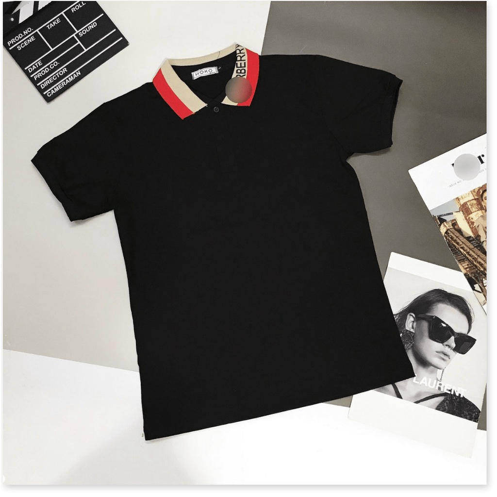 ÁO THUN NAM TAY NGẮN  CỔ TRỤ CỰC ĐẸP PC HÀN QUỐC KHANH AN