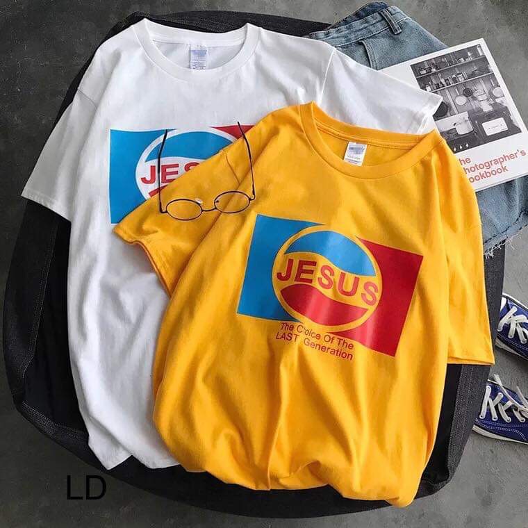 Áo phông logo Jesus LDU0519