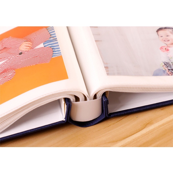 Album ảnh Vintage bìa vải đẹp đựng được 200 ảnh 10x15
