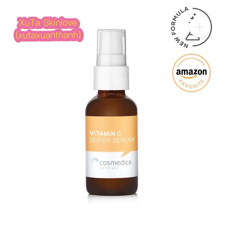 TINH CHẤT MỜ THÂM DƯỠNG TRẮNG Cosmedica Super Serum Vitamin C