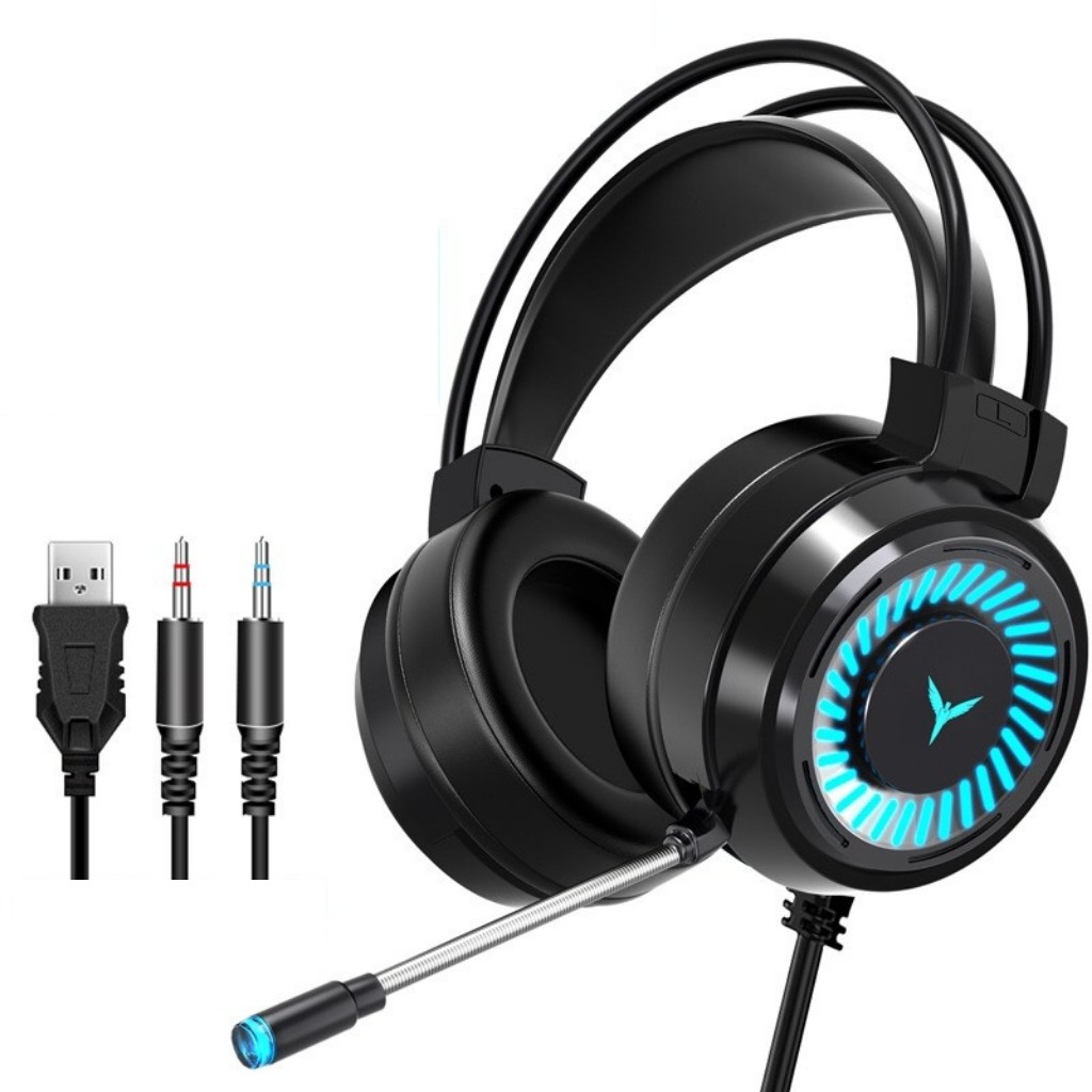 Headphone Gaming G58 Có Mic Cực Nhạy LED Thay Đổi Liên Tục Âm Thanh 7.1 Bảo Hành 6 Tháng