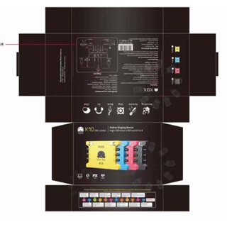 Soundcard K10 bản 2020 _ Kỉ Niệm 10 năm của XOX K10 âm thanh cực hay