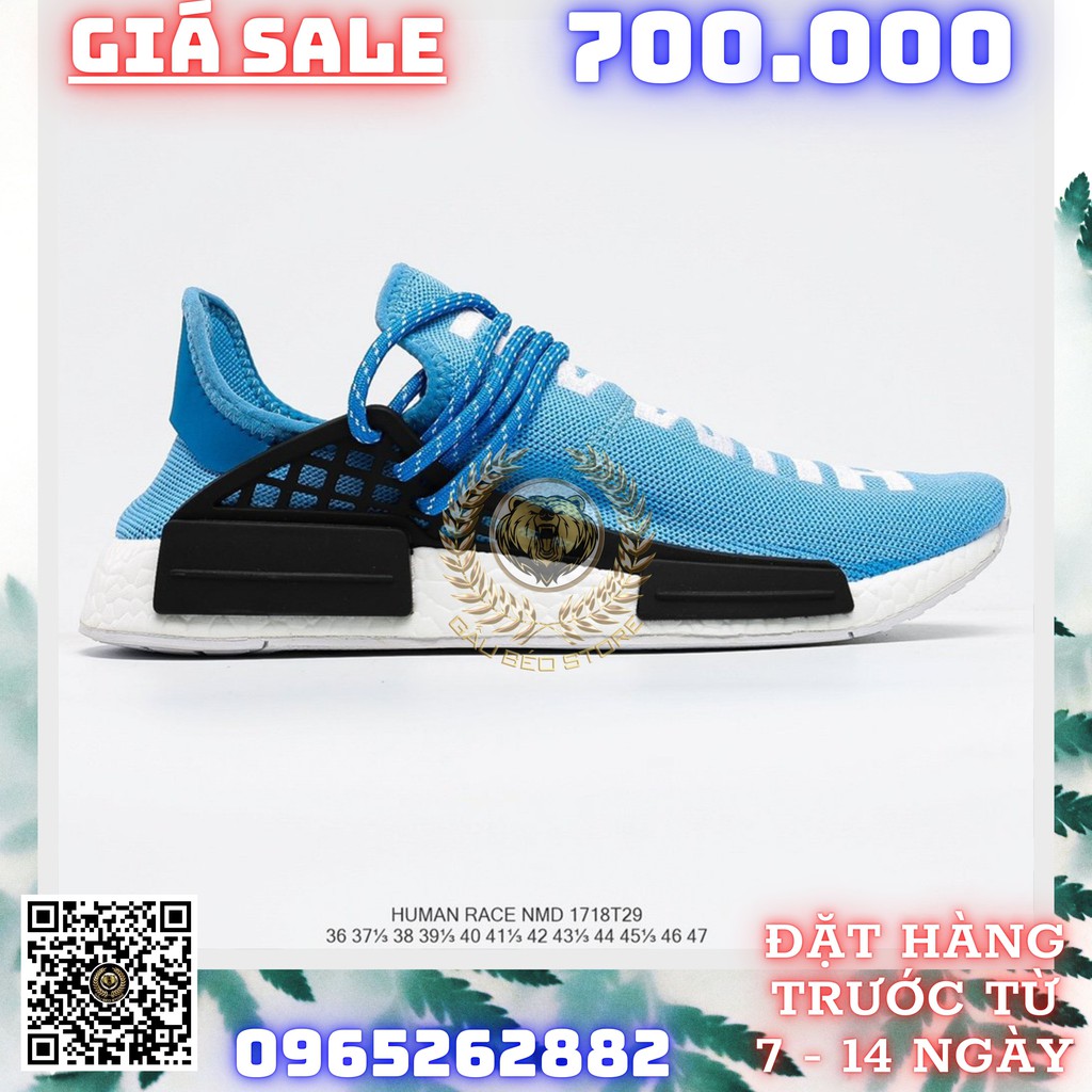 GIÀY SNEAKER MÃ SẢN PHẨM_Adidas Human Race Nmd NHIỀU MÀU PHONG CÁCH FULLBOX + FREESHIP